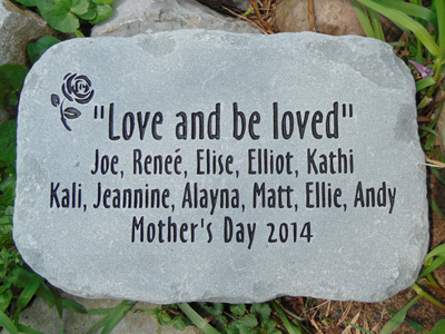 Large Engraved Stone