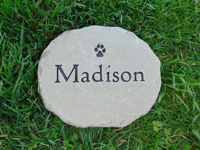 Small Personalized Garden Stone