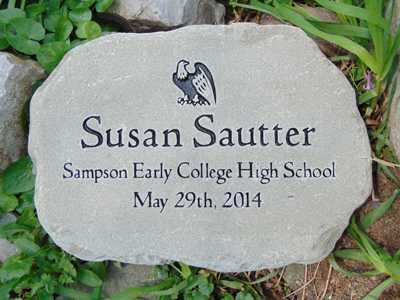 Custom Engraved Garden Stone